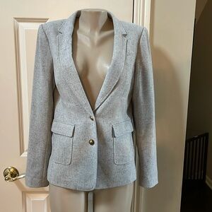 Banana Republic Grey Speckled  jacket /Blazer, sz 12